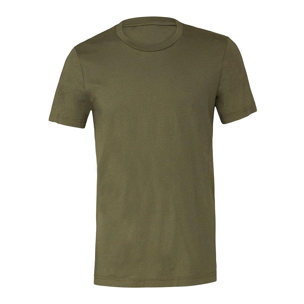 Bella + Canvas - Erwachsene Rundhalsausschnitt TShirt, für Damen, Militärgrün, Größe S von Bella + Canvas