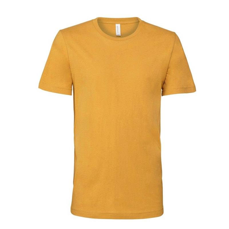 Erwachsene Rundhalsausschnitt Tshirt Damen Senfgelb XL von Bella + Canvas