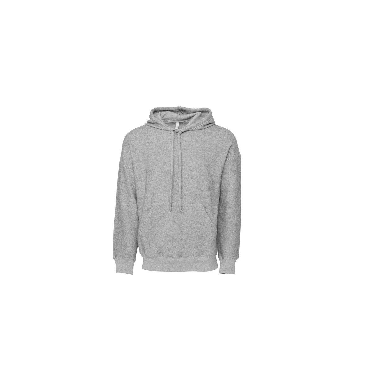 Hoodie Zum Überziehen Damen Grau L von Bella + Canvas