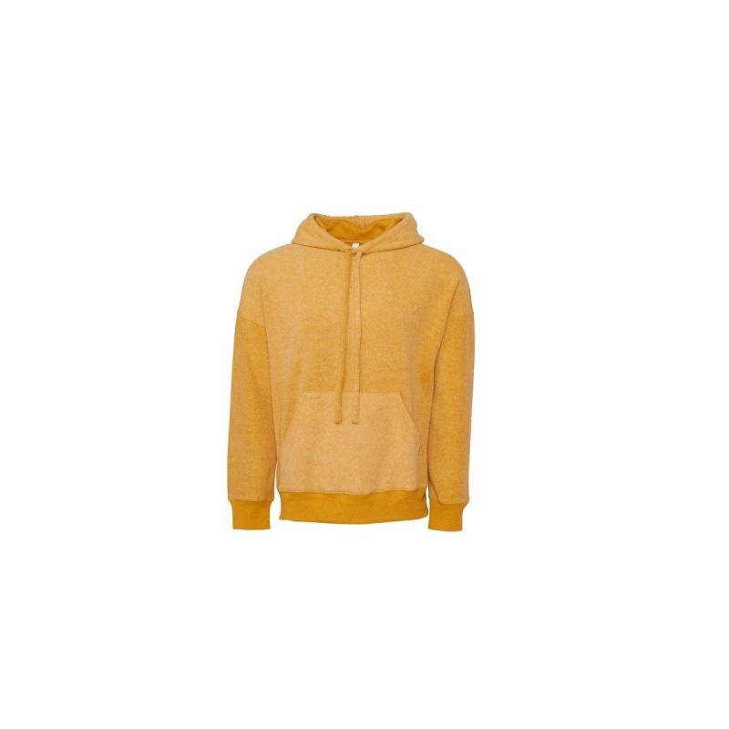 Hoodie Zum Überziehen Damen Senfgelb XS von Bella + Canvas