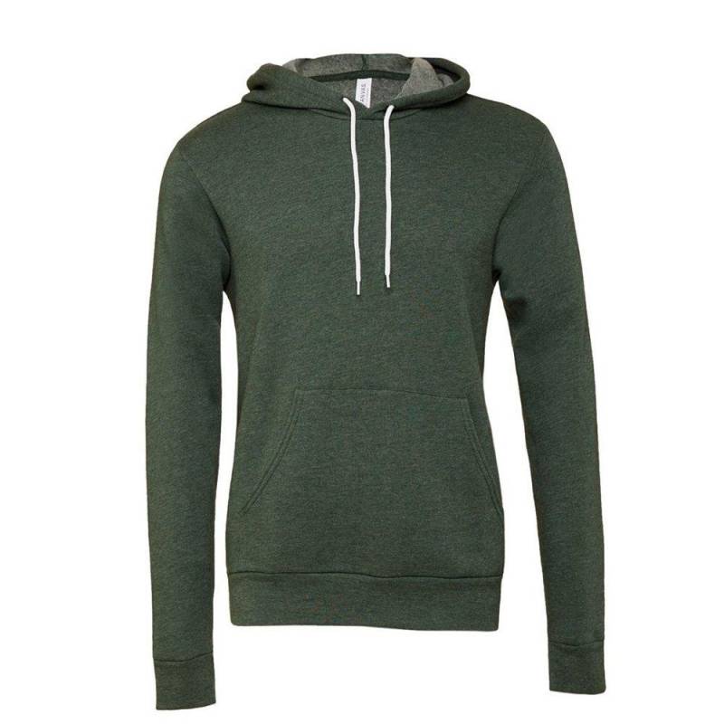 Hoodie Zum Überziehen Damen Waldgrün XS von Bella + Canvas