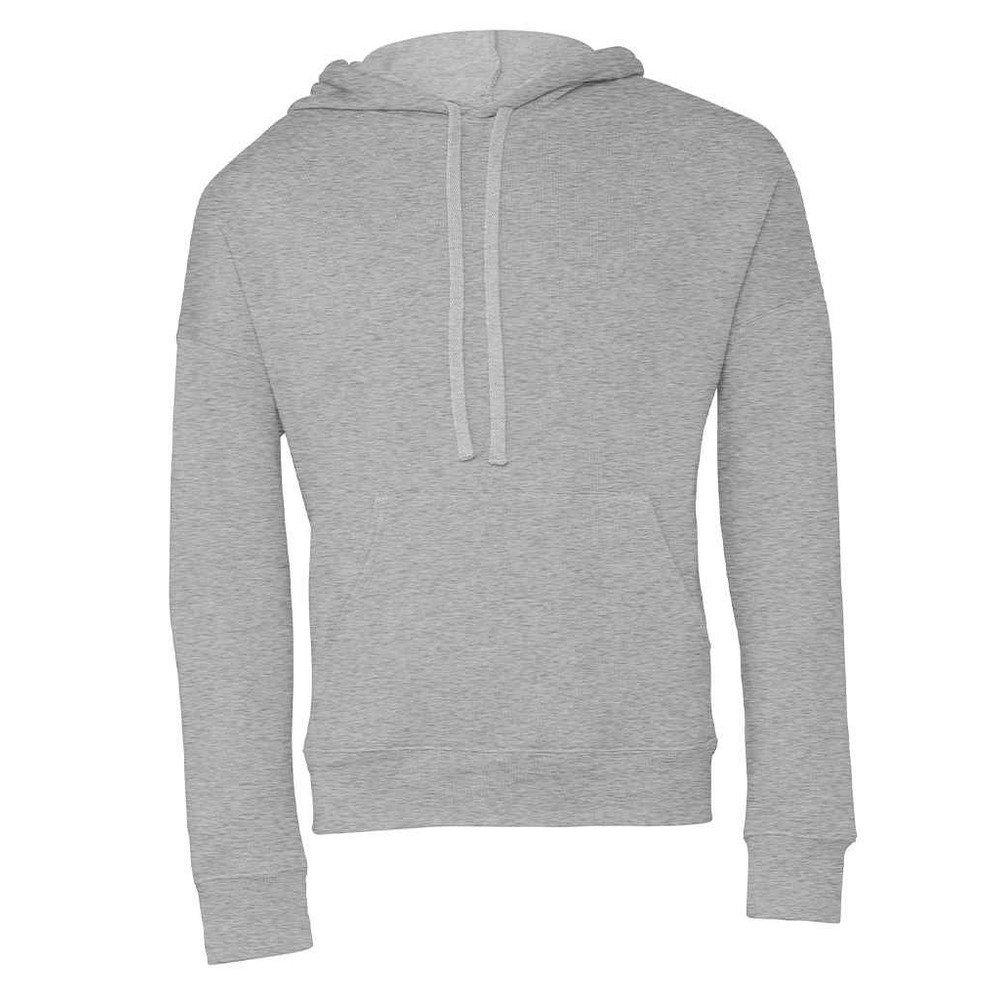 Bella + Canvas - Kapuzenpullover, für Damen, Grau, Größe M von Bella + Canvas