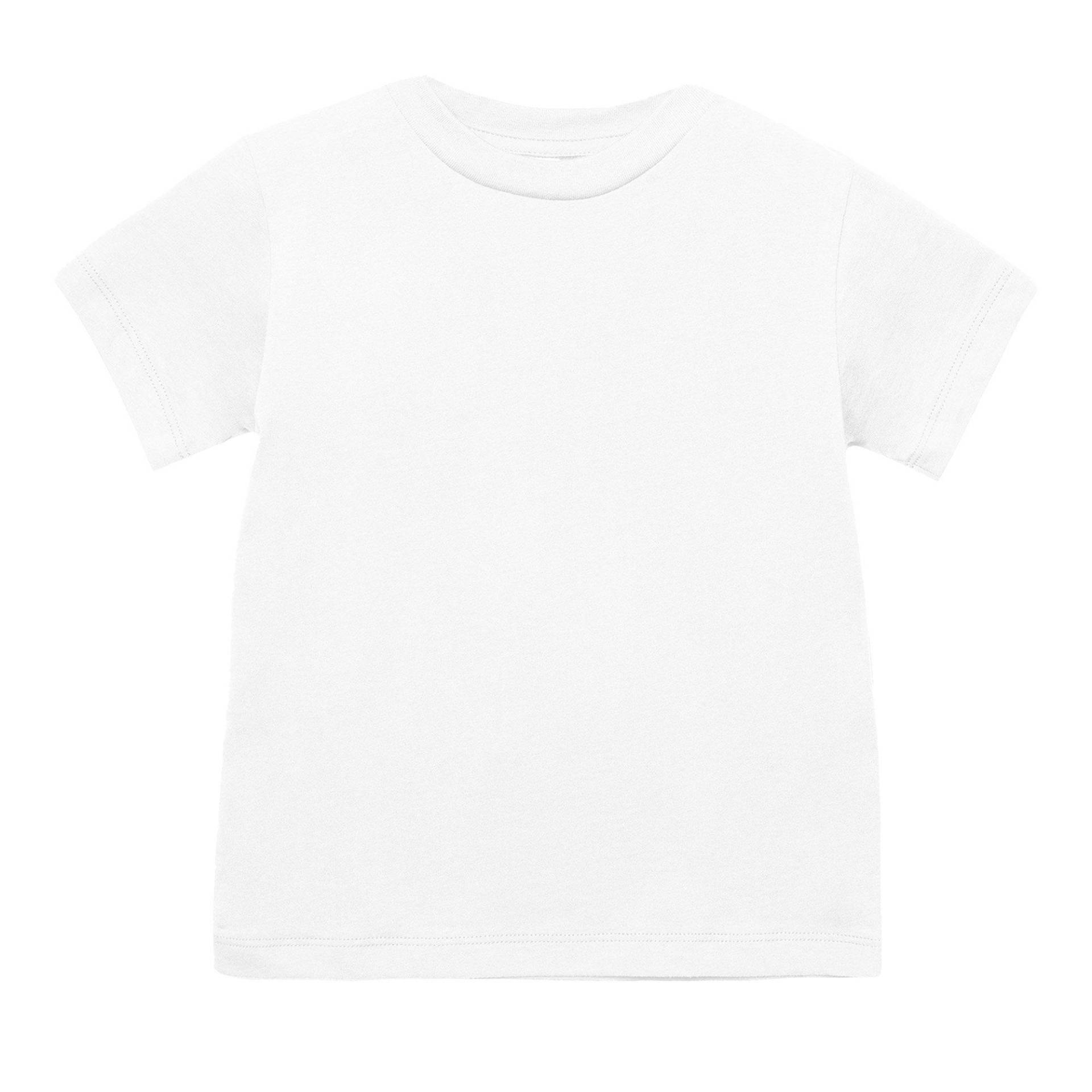 Klein Jersey Kurzarm Tshirt Herren Weiss 4A von Bella + Canvas