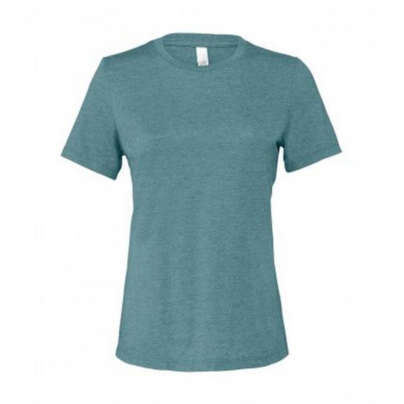 Relaxed Jersey Tshirt Damen Pink Teal M von Bella + Canvas