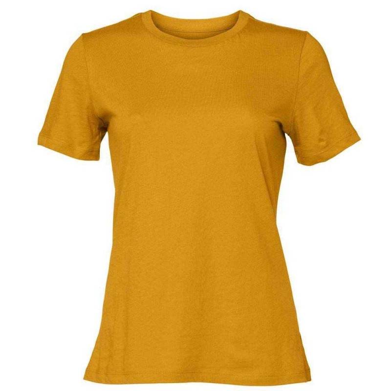 Relaxed Jersey Tshirt Damen Senfgelb S von Bella + Canvas