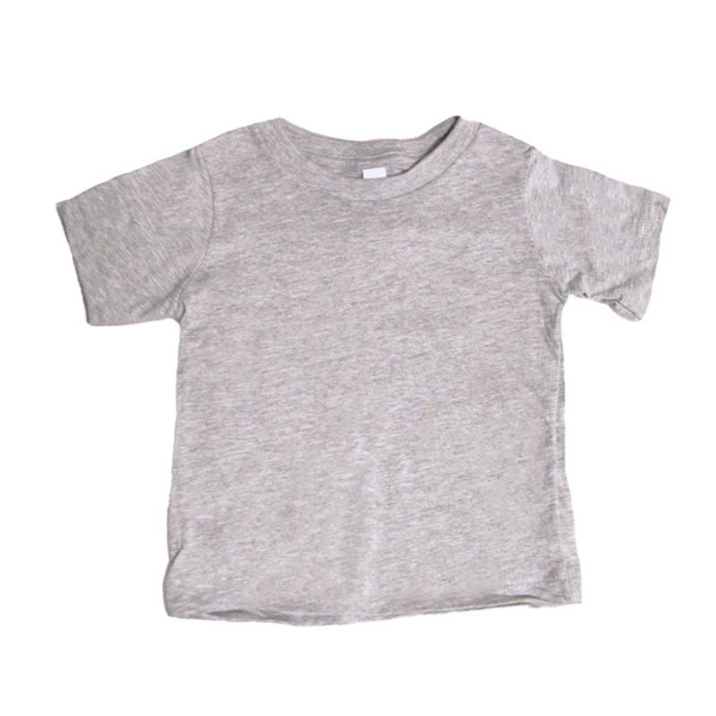 Runder Hals Tshirt Jungen Lila 86 von Bella + Canvas