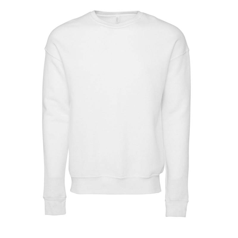 Bella + Canvas - Sweatshirt Überschnittene Schulter, für Damen, Antikweiss, Größe L von Bella + Canvas