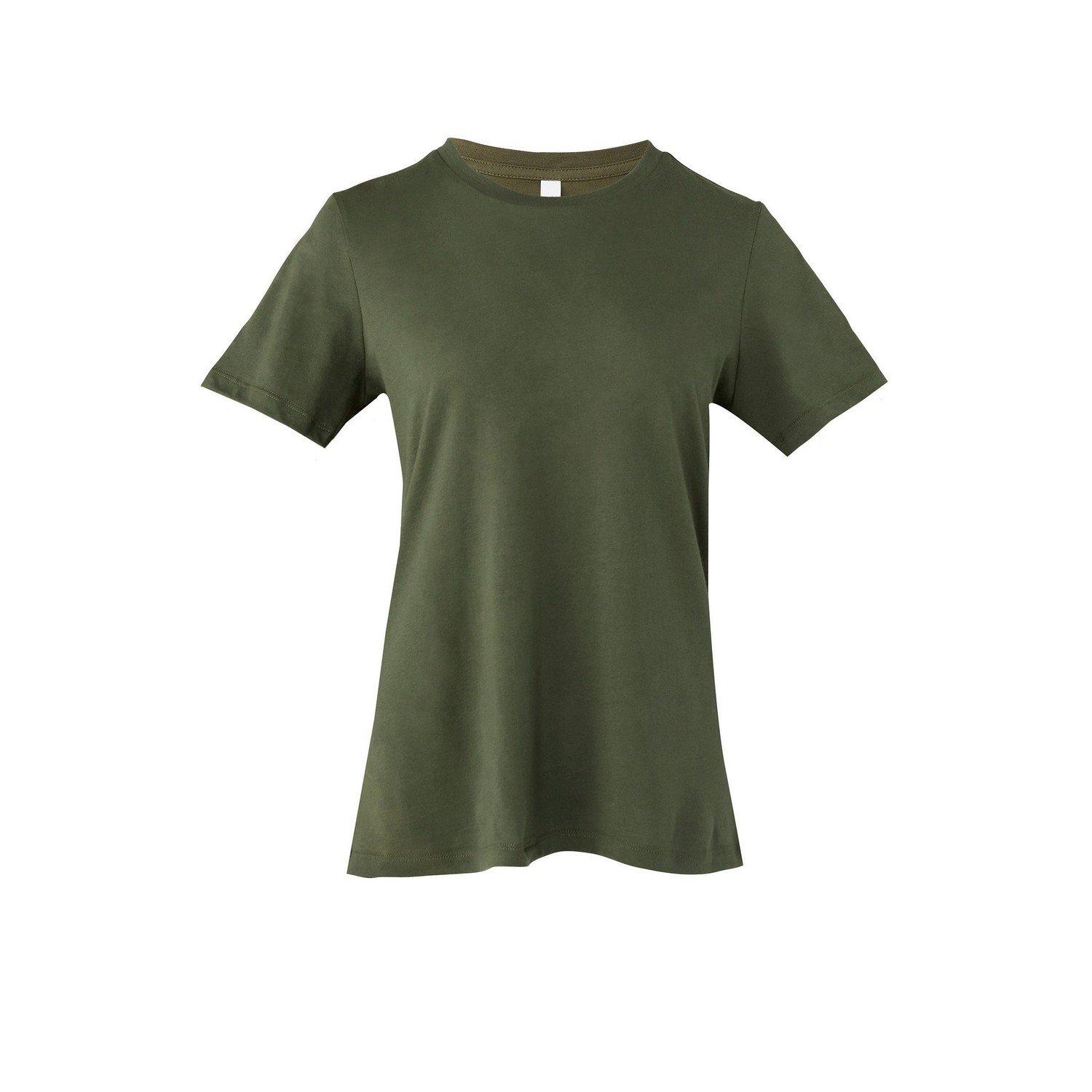 Tshirt Damen Militärgrün XL von Bella + Canvas