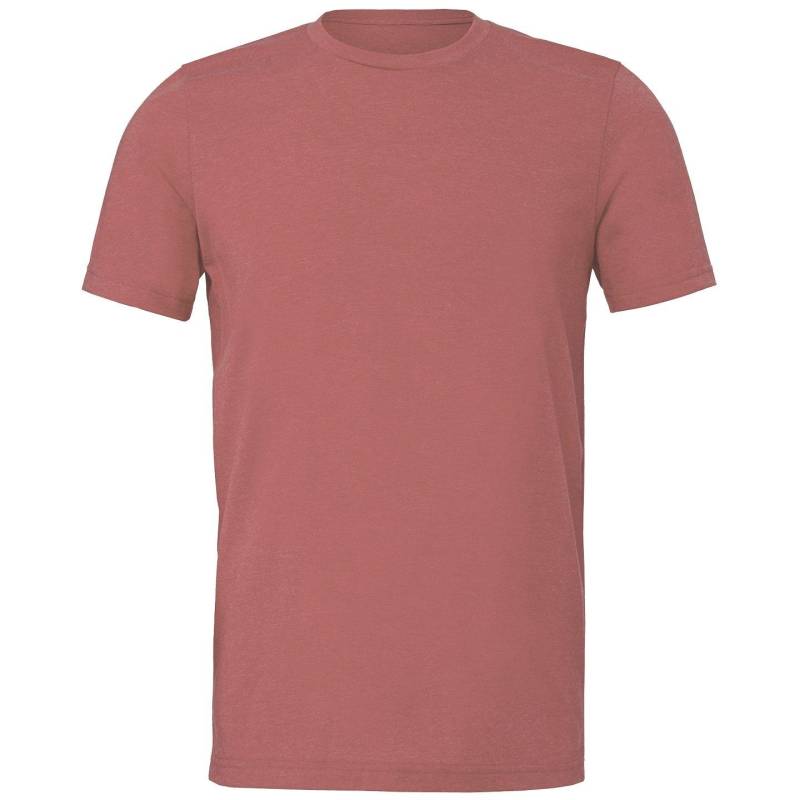 Tshirt Wildlederhaptik Damen Rot Bunt XXL von Bella + Canvas