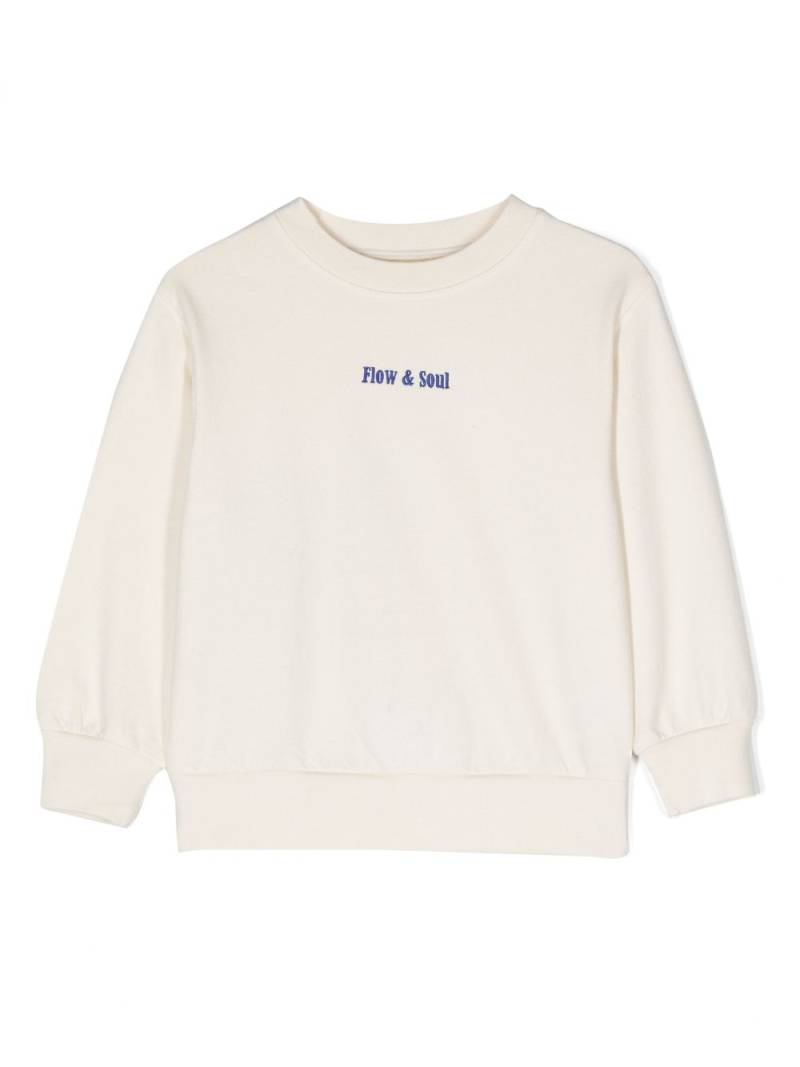 Bellerose Chami embroidered sweatshirt - Neutrals von Bellerose