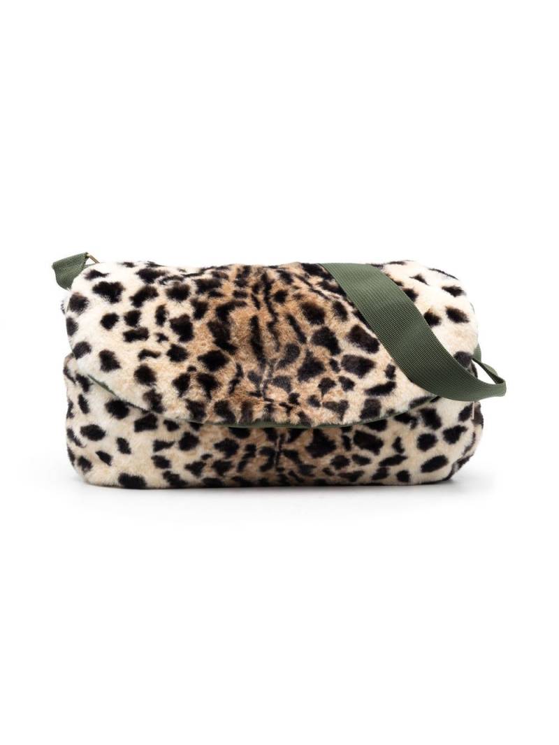 Bellerose leopard-print faux fur shoulder bag - Neutrals von Bellerose