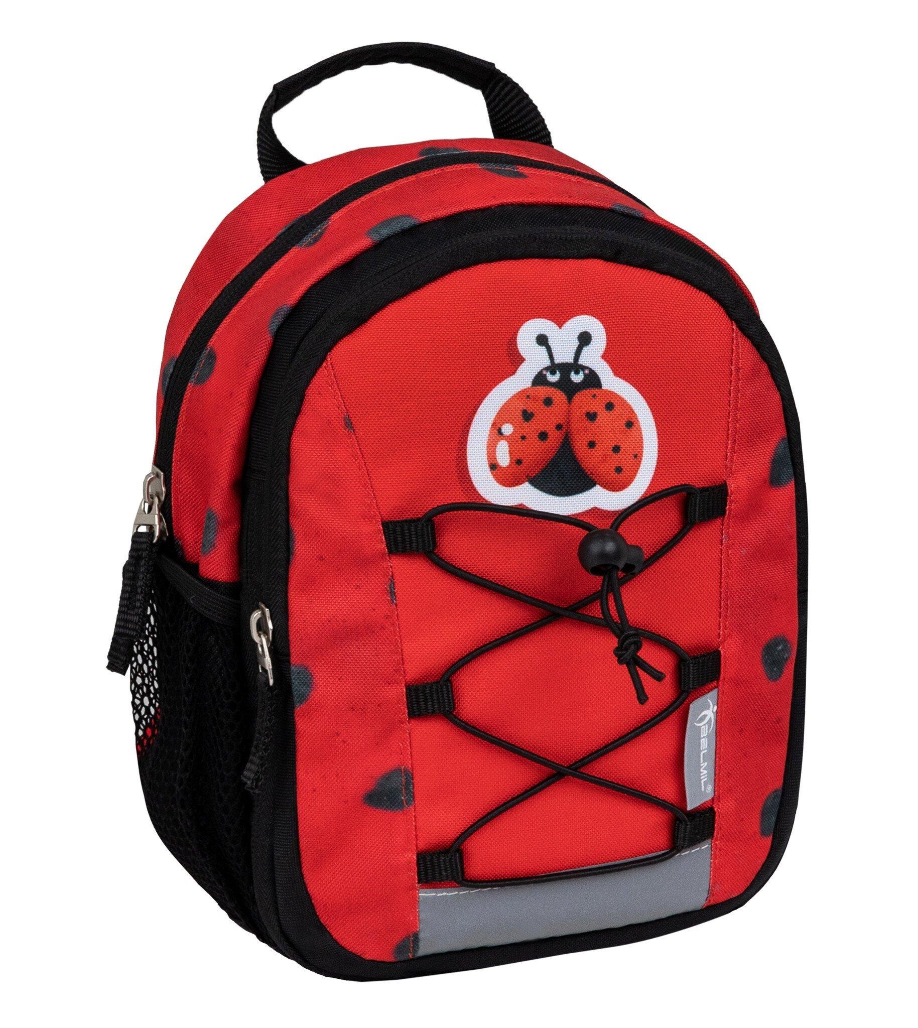 Mini Kiddy Kindergartenrucksack Ladybug Mädchen Rot ONE SIZE von Belmil