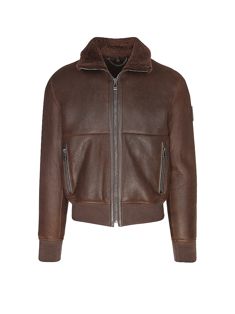 BELSTAFF Lederjacke TRACE braun | 50 von Belstaff