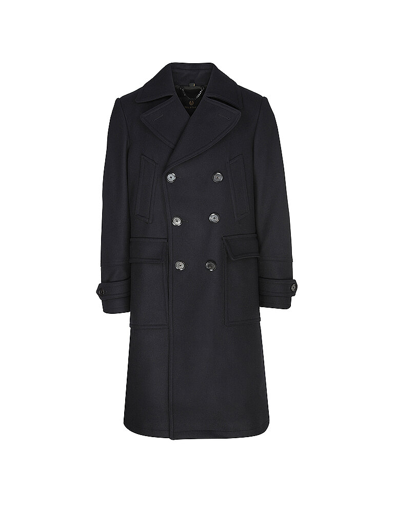 BELSTAFF Wollmantel MILFORD LONG COAT blau | 48 von Belstaff