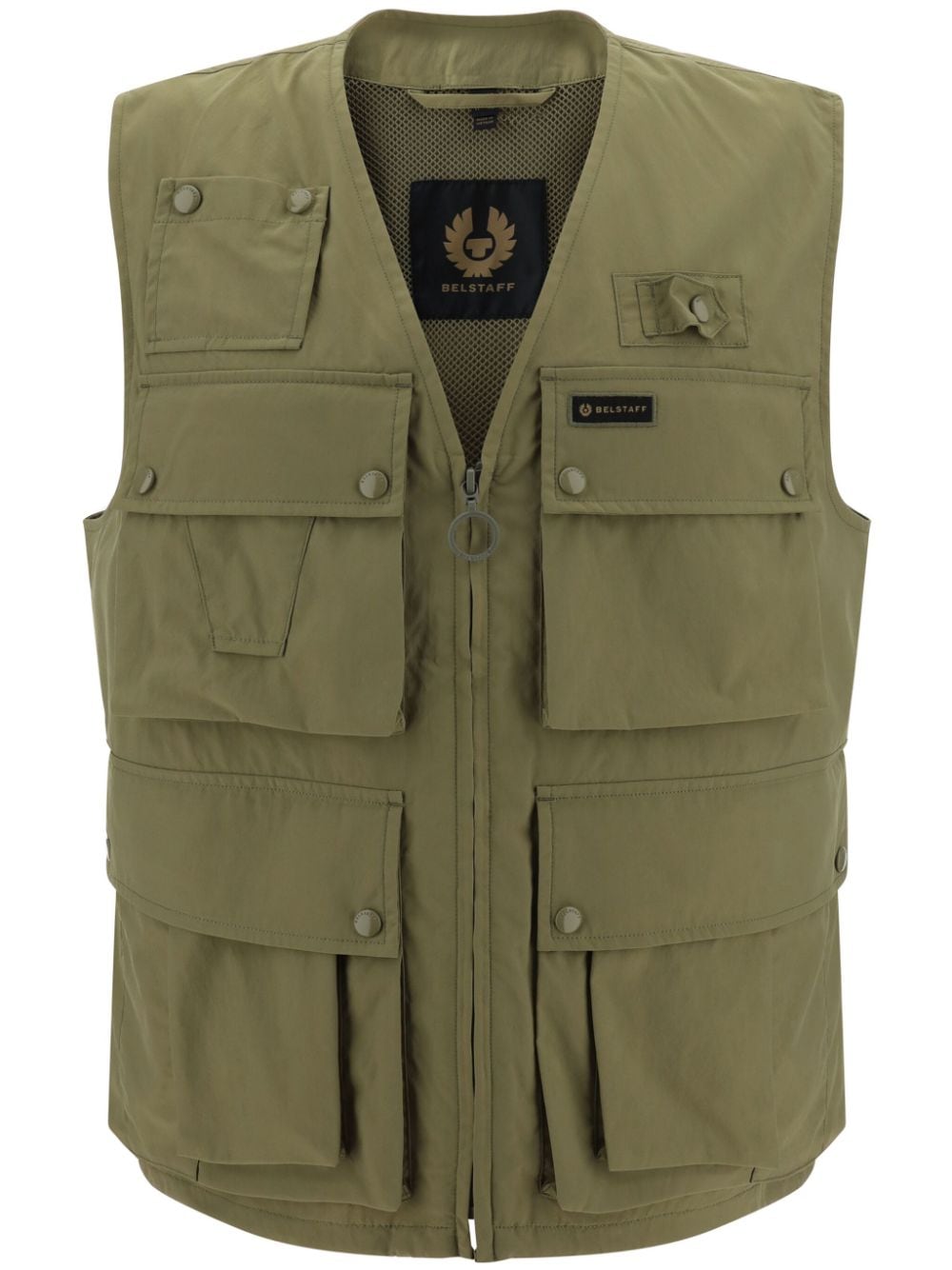 Belstaff Castmaster gilet - Green von Belstaff