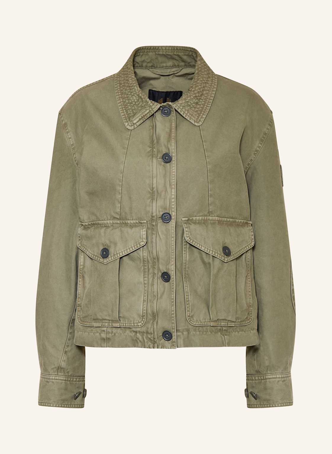 Belstaff Cropped-Fieldjacket gruen von Belstaff