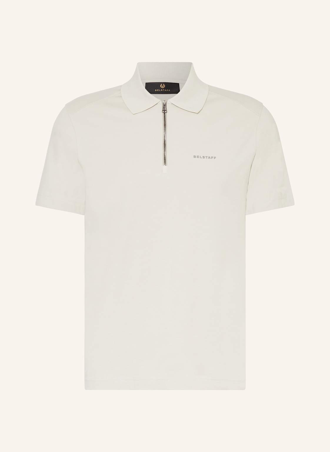 Belstaff Jersey-Poloshirt Alloy weiss von Belstaff