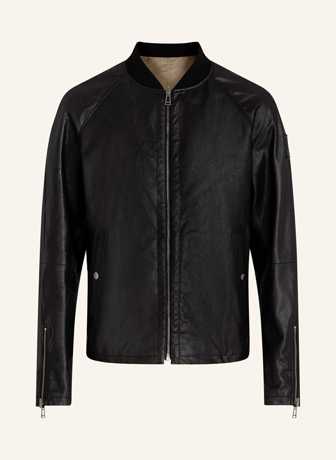 Belstaff Lederblouson Centenary Zum Wenden schwarz von Belstaff