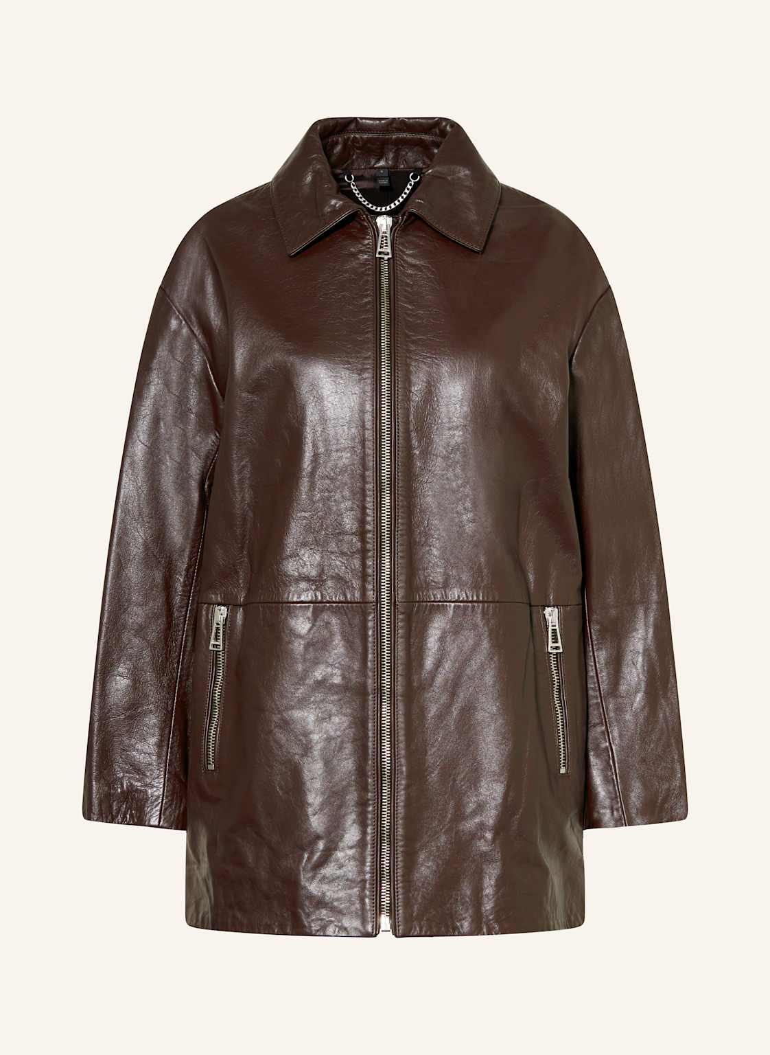 Belstaff Lederjacke Bronze braun von Belstaff