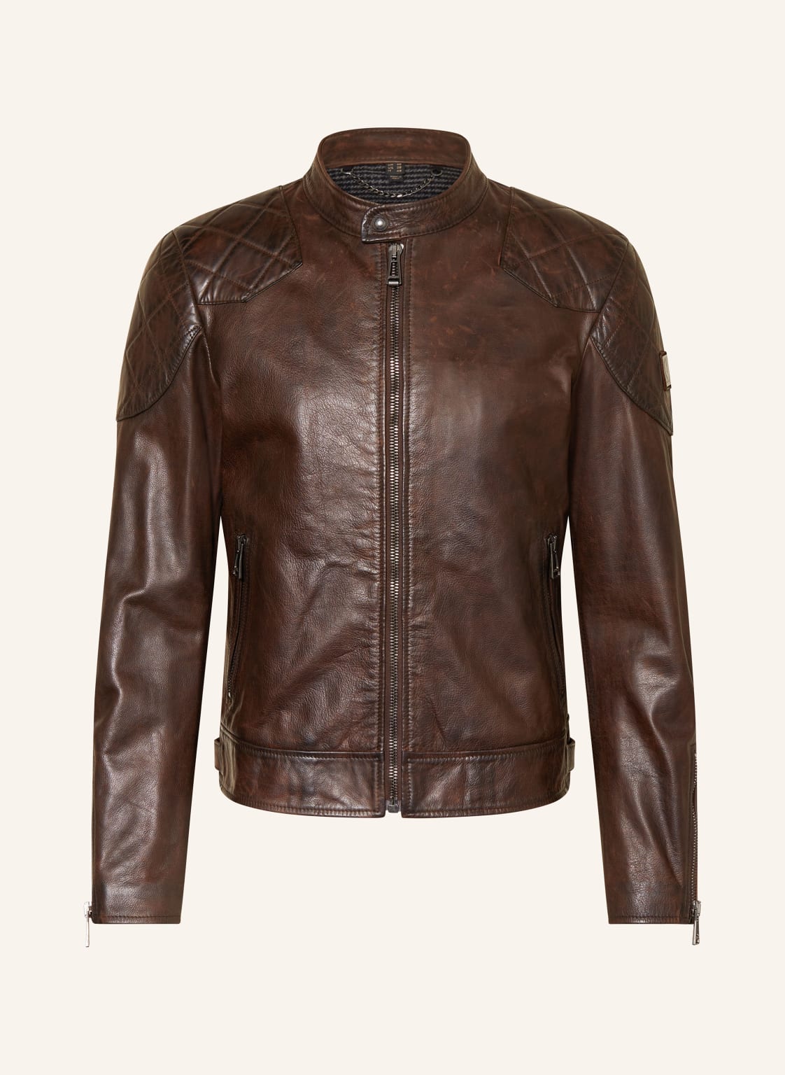 Belstaff Lederjacke Legacy rot von Belstaff