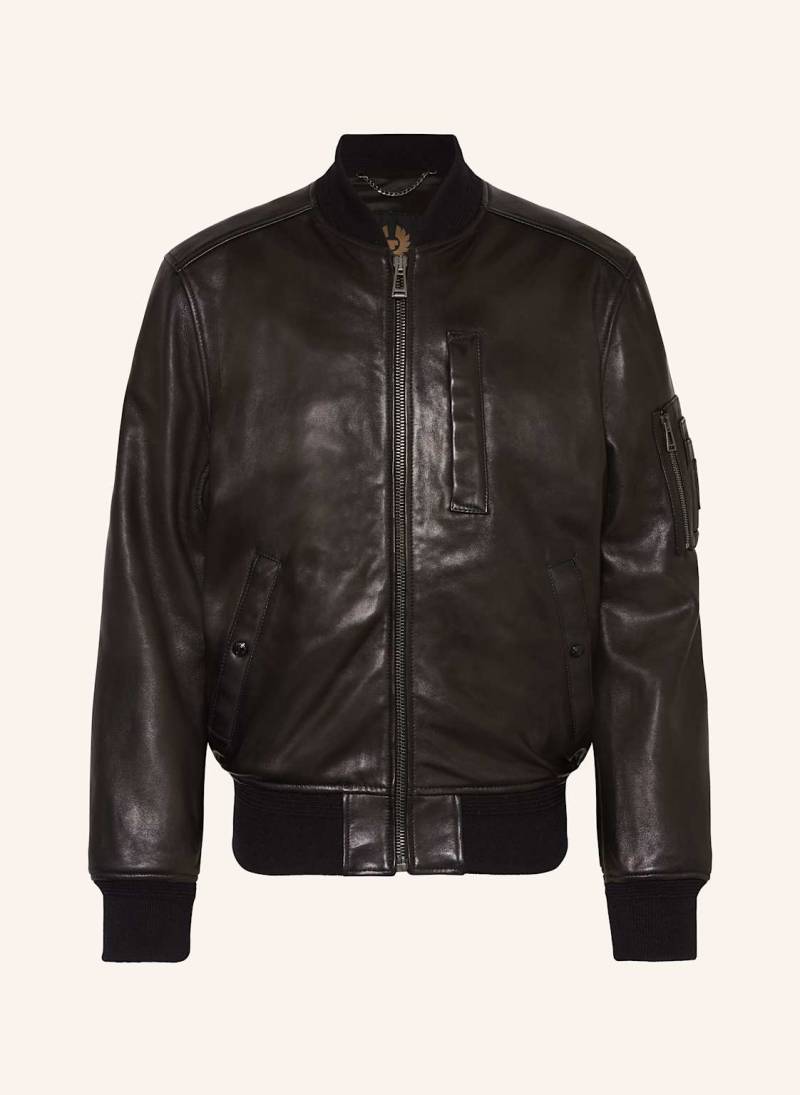 Belstaff Lederjacke Marker schwarz von Belstaff