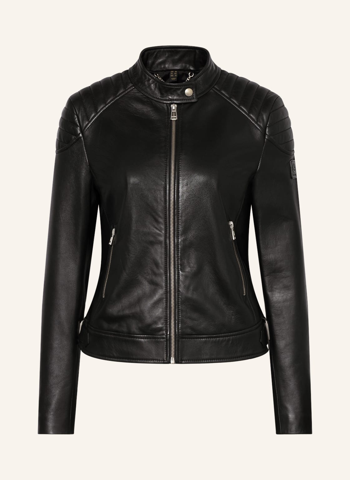 Belstaff Lederjacke Mollison schwarz von Belstaff