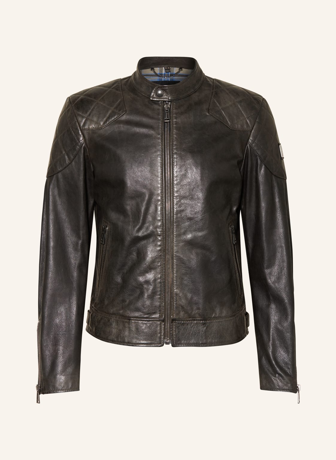 Belstaff Lederjacke Outlaw schwarz von Belstaff