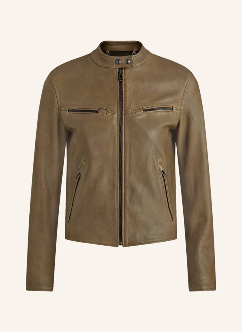 Belstaff Lederjacke Pine beige von Belstaff