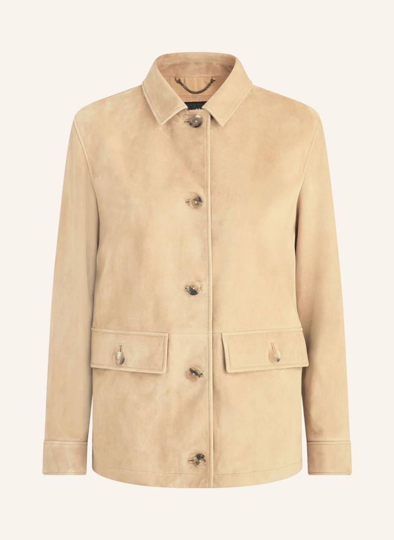 Belstaff Lederjacke Route beige von Belstaff