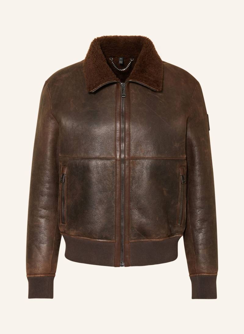 Belstaff Lederjacke Trace braun von Belstaff