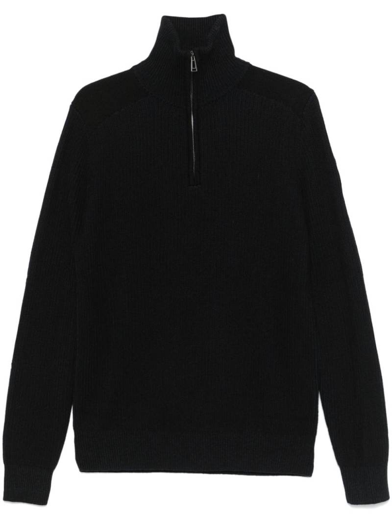 Belstaff Stanley Quarter sweater - Black von Belstaff