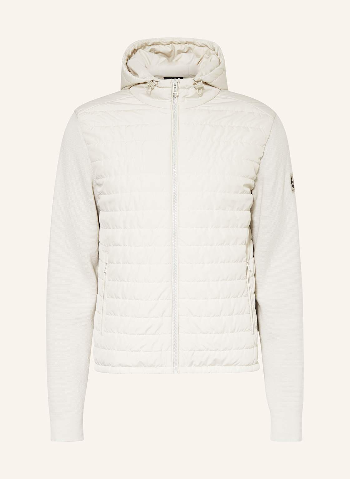 Belstaff Steppjacke Vert Im Materialmix weiss Belstaff Steppjacke Vert Im Materialmix weiss von Belstaff