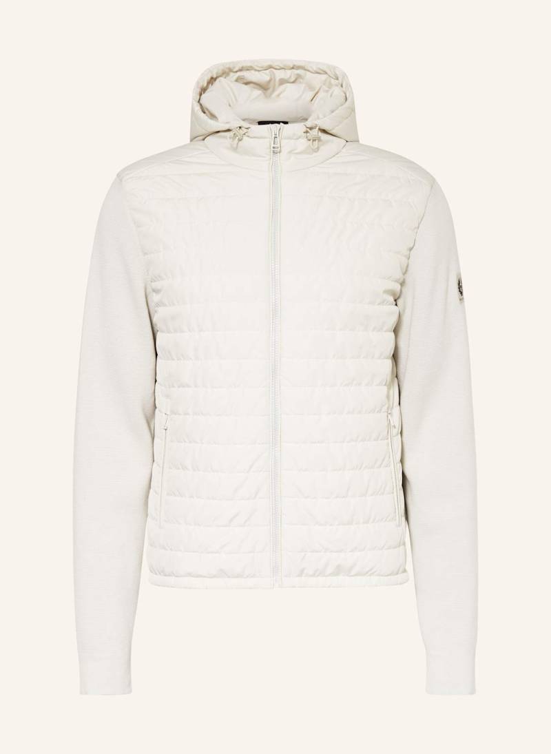 Belstaff Steppjacke Vert Im Materialmix weiss von Belstaff