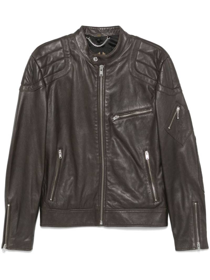 Belstaff T Racer biker jacket - Brown von Belstaff