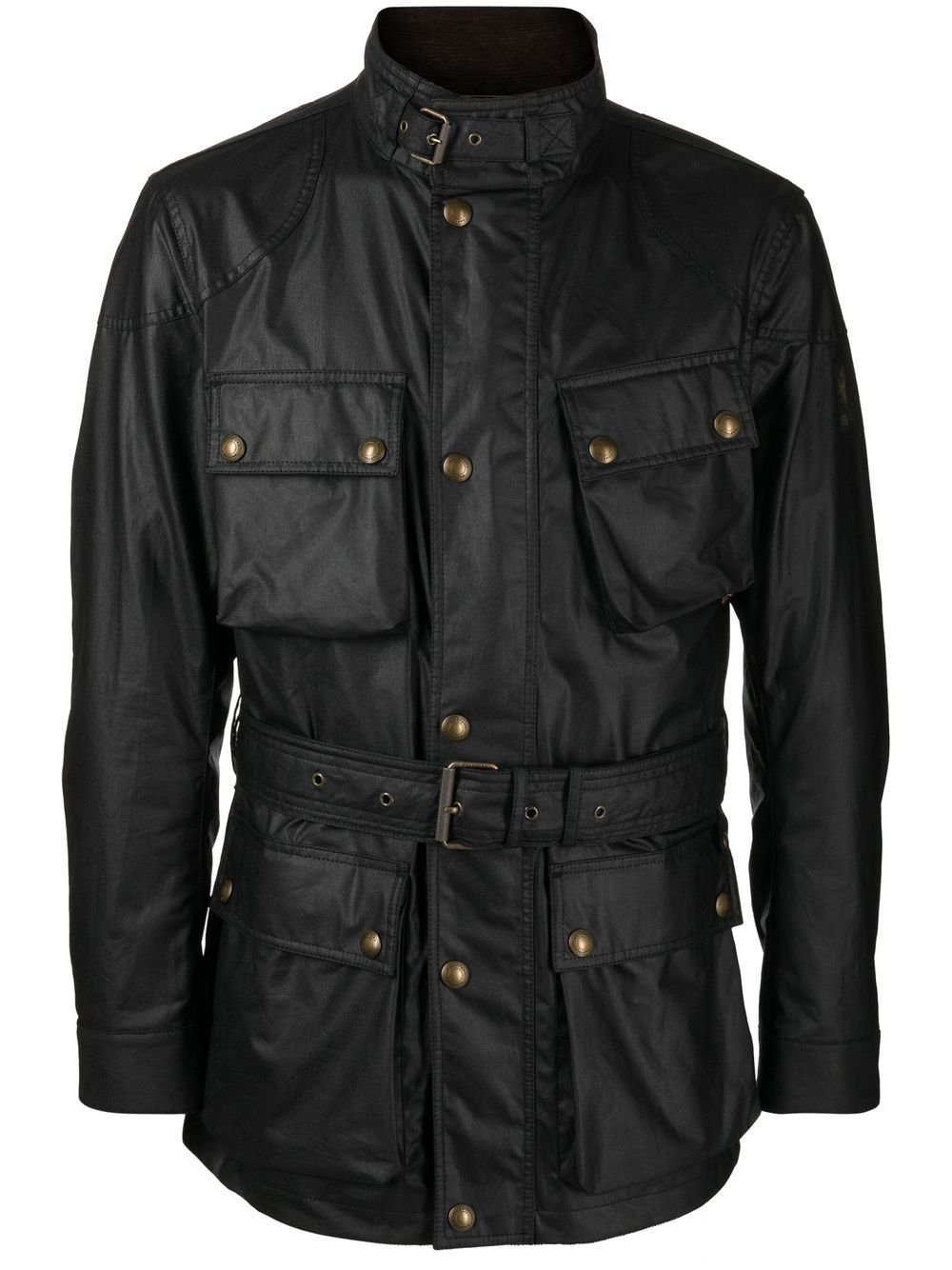 Belstaff Trialmaster waxed cotton utility jacket - Black von Belstaff