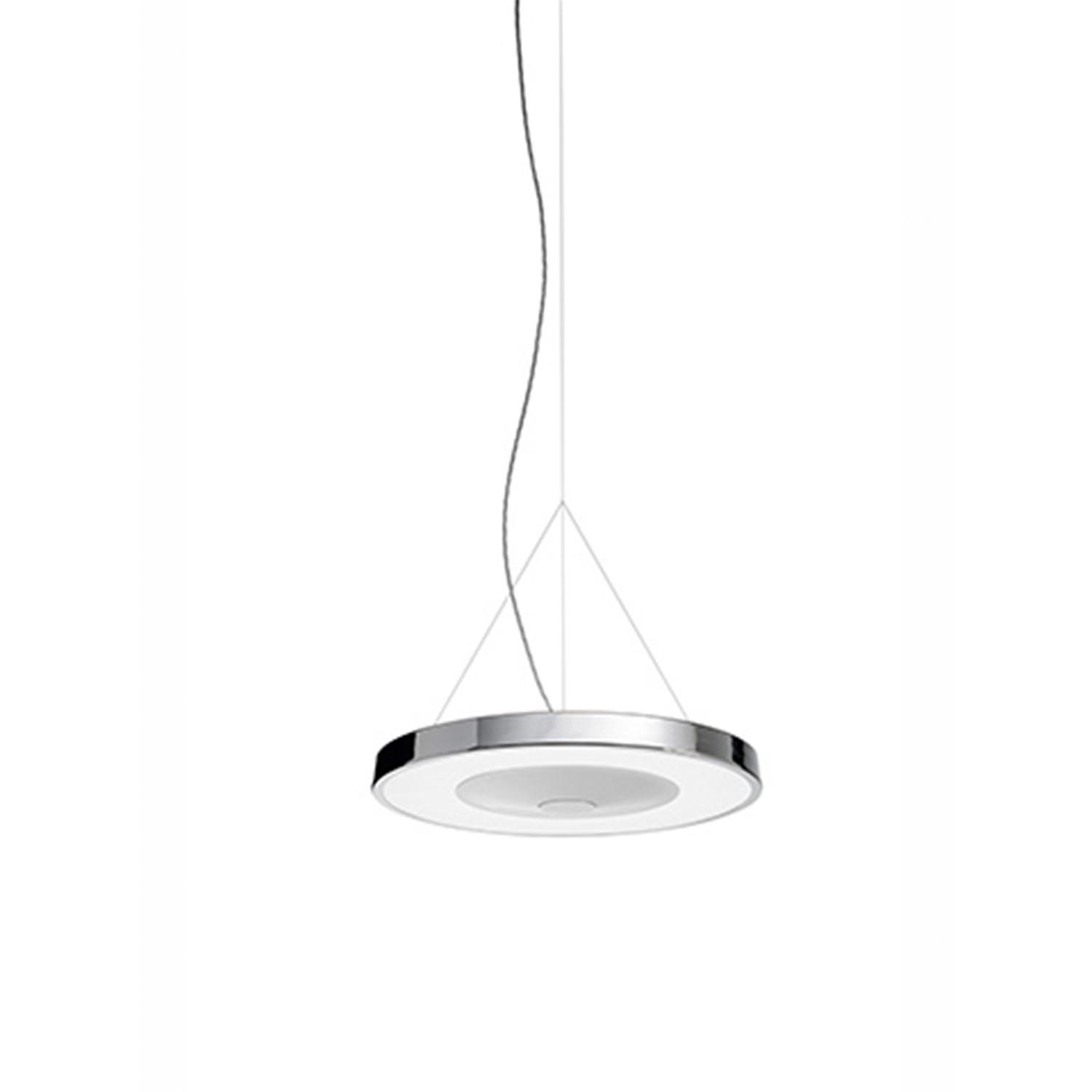 Disk LED Pendelleuchte, Farbe weiss, Lichtfarbe 3000 k - warmweiss Disk LED Pendelleuchte, Farbe weiss, Lichtfarbe 3000 k - warmweiss von Belux
