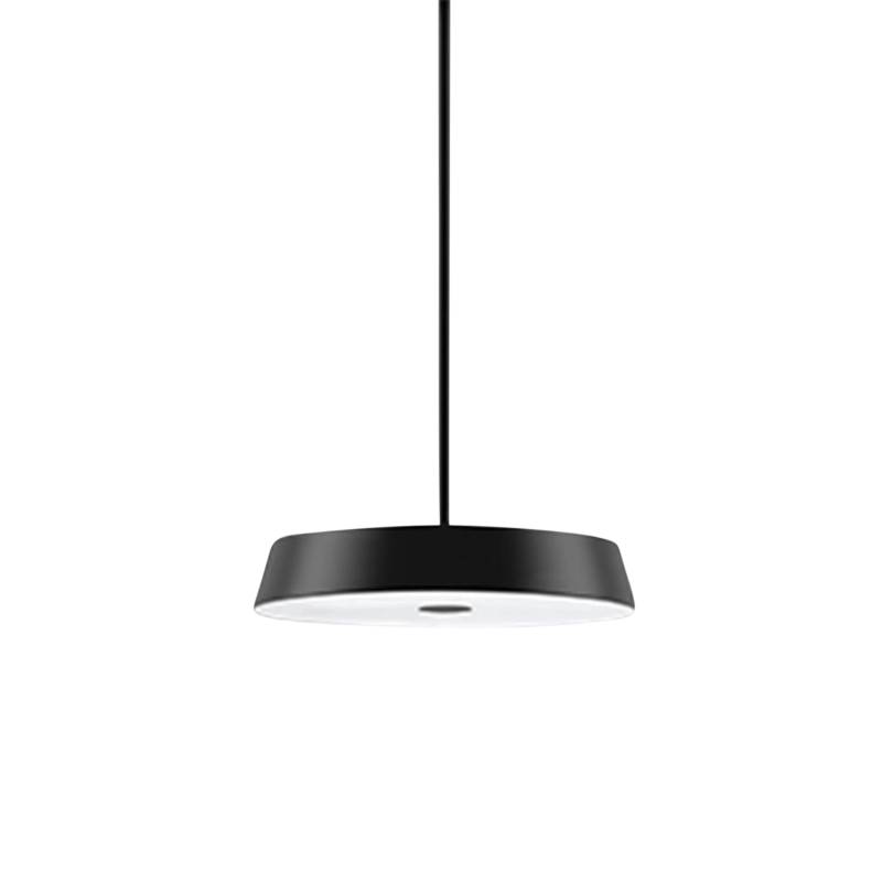 Koi Neo LED Pendelleuchte, Farbe schwarz, Lichtfarbe 3000 k - warmweiss, Betriebsart on/off, bauseits, Länge 2 m von Belux