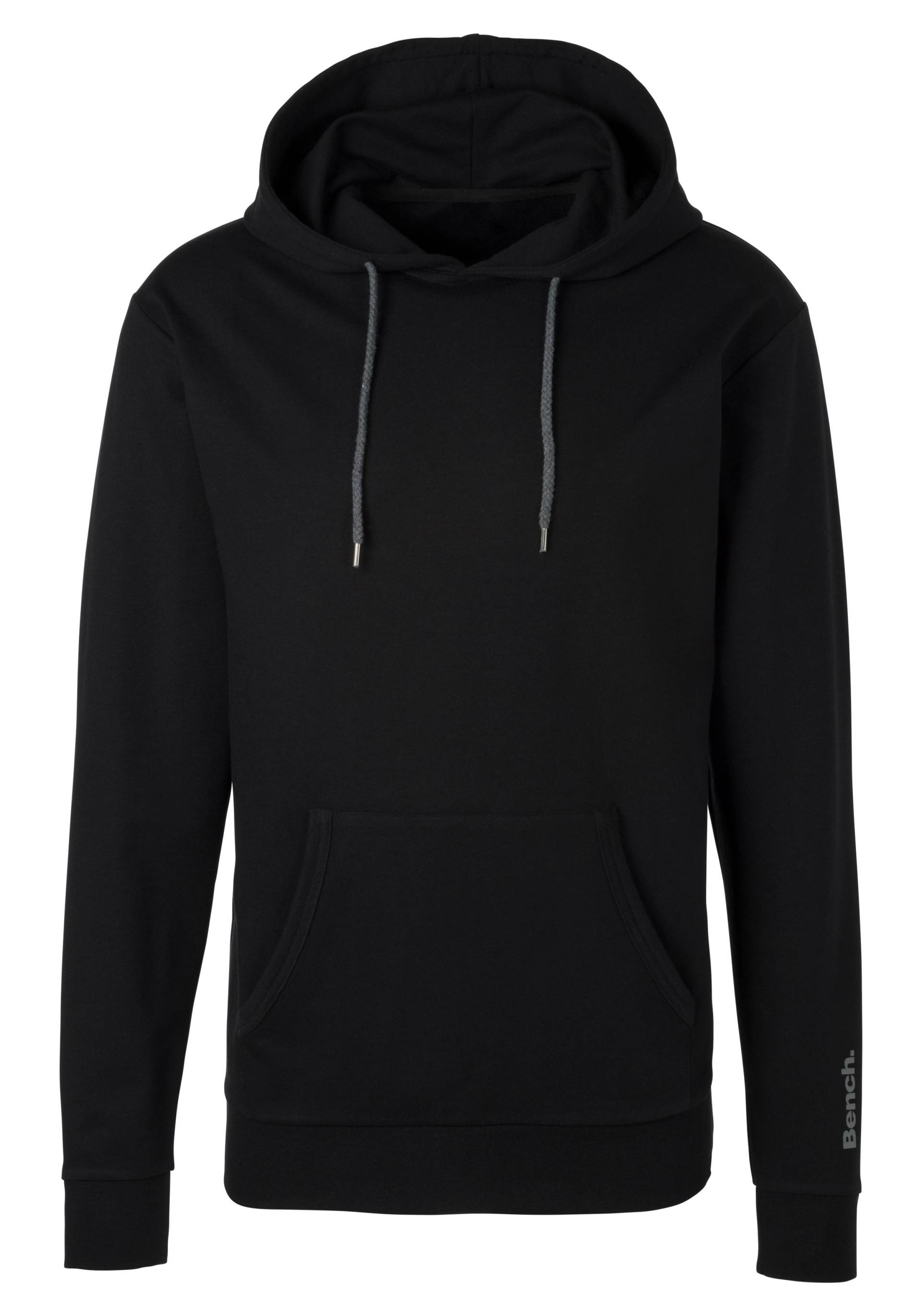 Bench. Loungewear Hoodie, Langarm, Sweatshirt mit Rundhals und Kapuze, Baumwollmischung von Bench. Loungewear