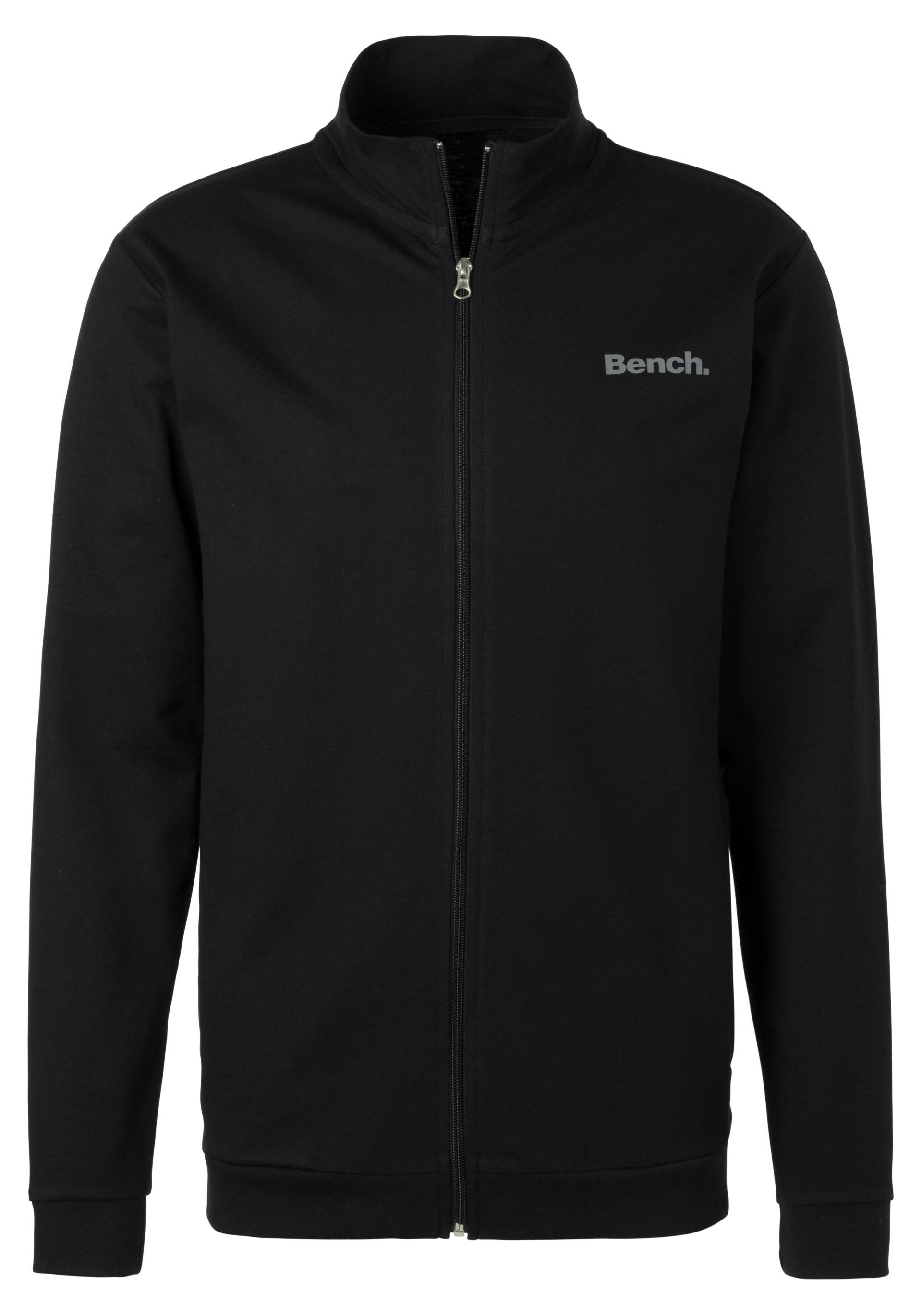 Bench. Loungewear Sweatjacke, mit seitlichen Eingrifftaschen, aus leichter und bequemer Sweatware Bench. Loungewear Sweatjacke, mit seitlichen Eingrifftaschen, aus leichter und bequemer Sweatware von Bench. Loungewear