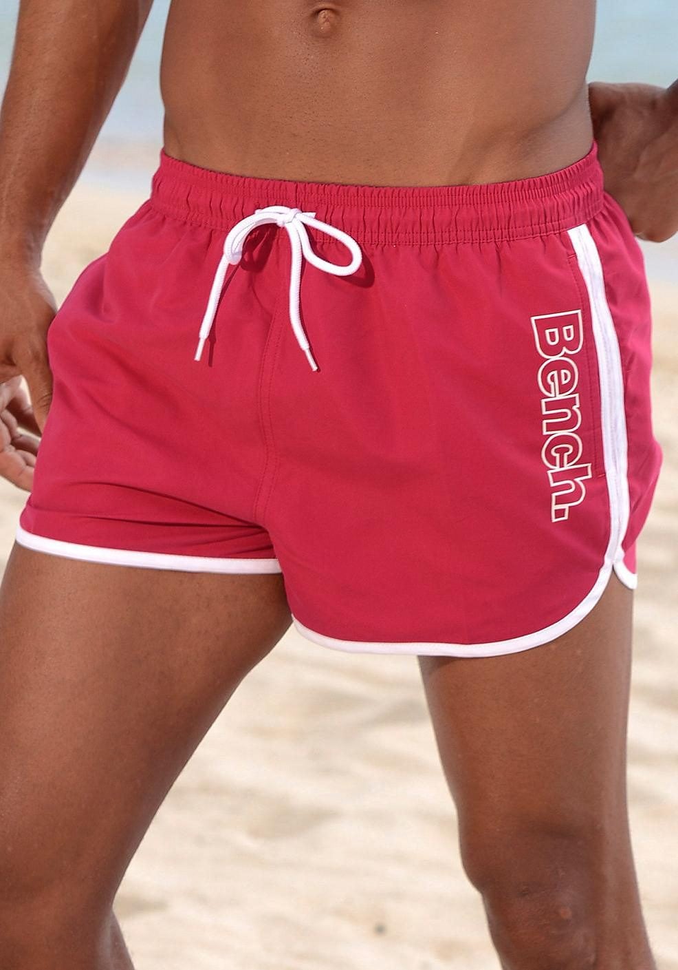 Bench. Badeshorts »Bradley«, mit coolem Logodruck von Bench.