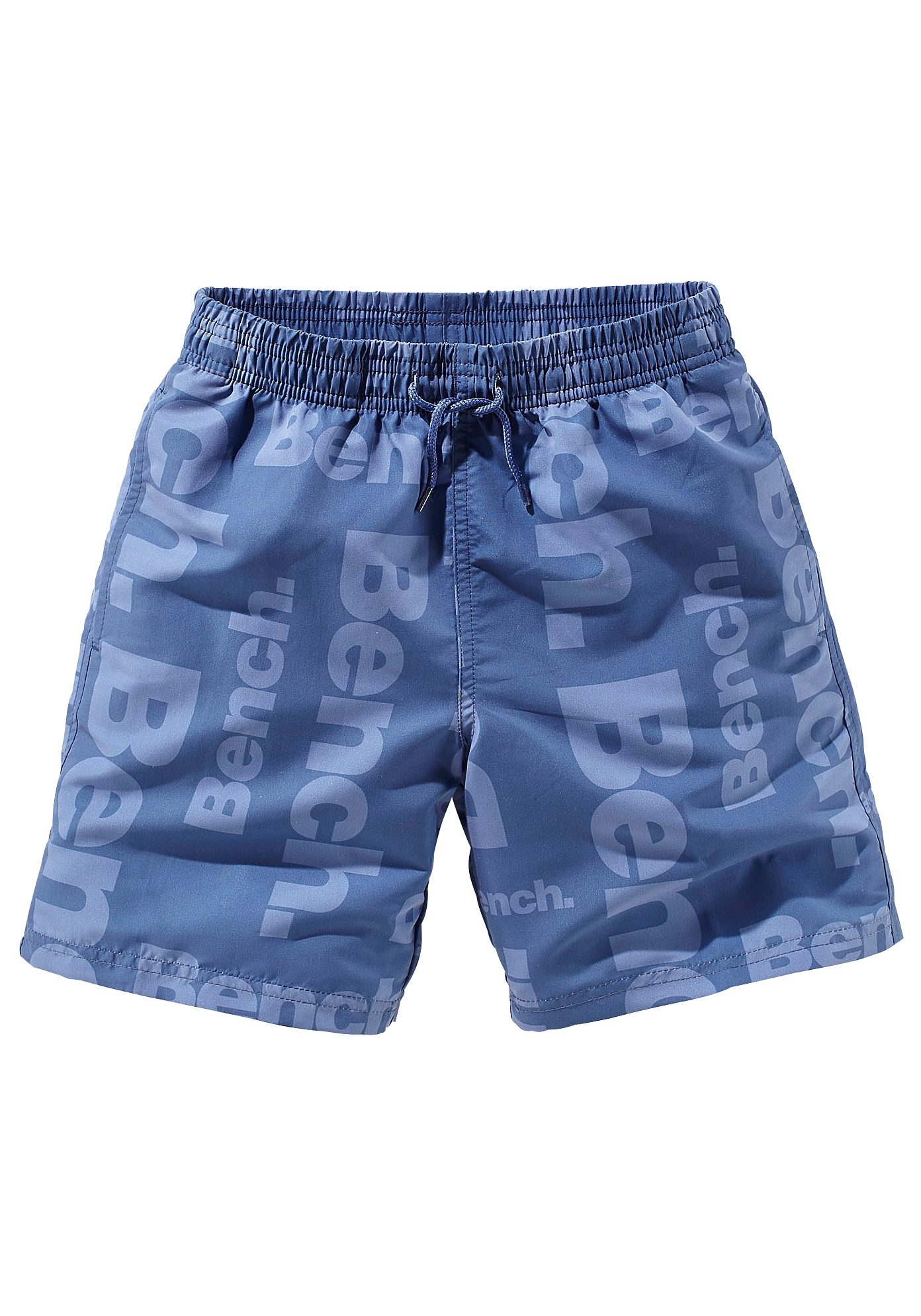 Bench. Badeshorts, mit allover Logodruck von Bench.