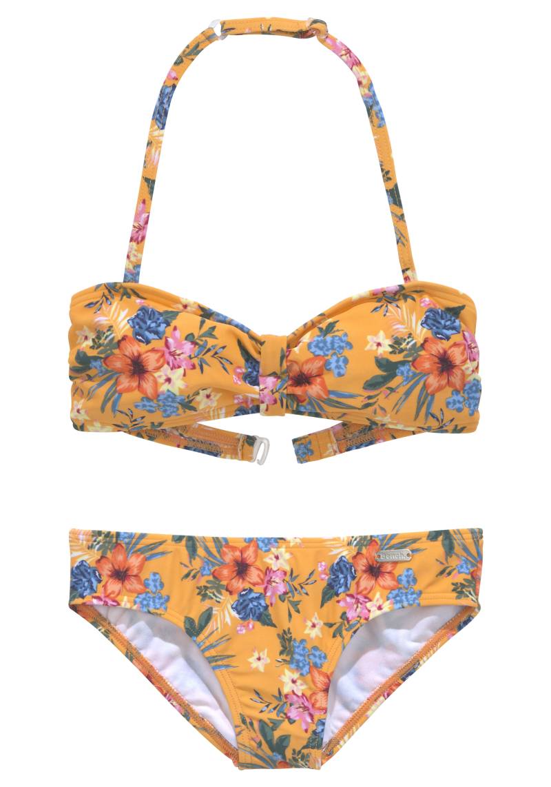 Bench. Bandeau-Bikini »Maui Kids«, mit trendigem Druck von Bench.