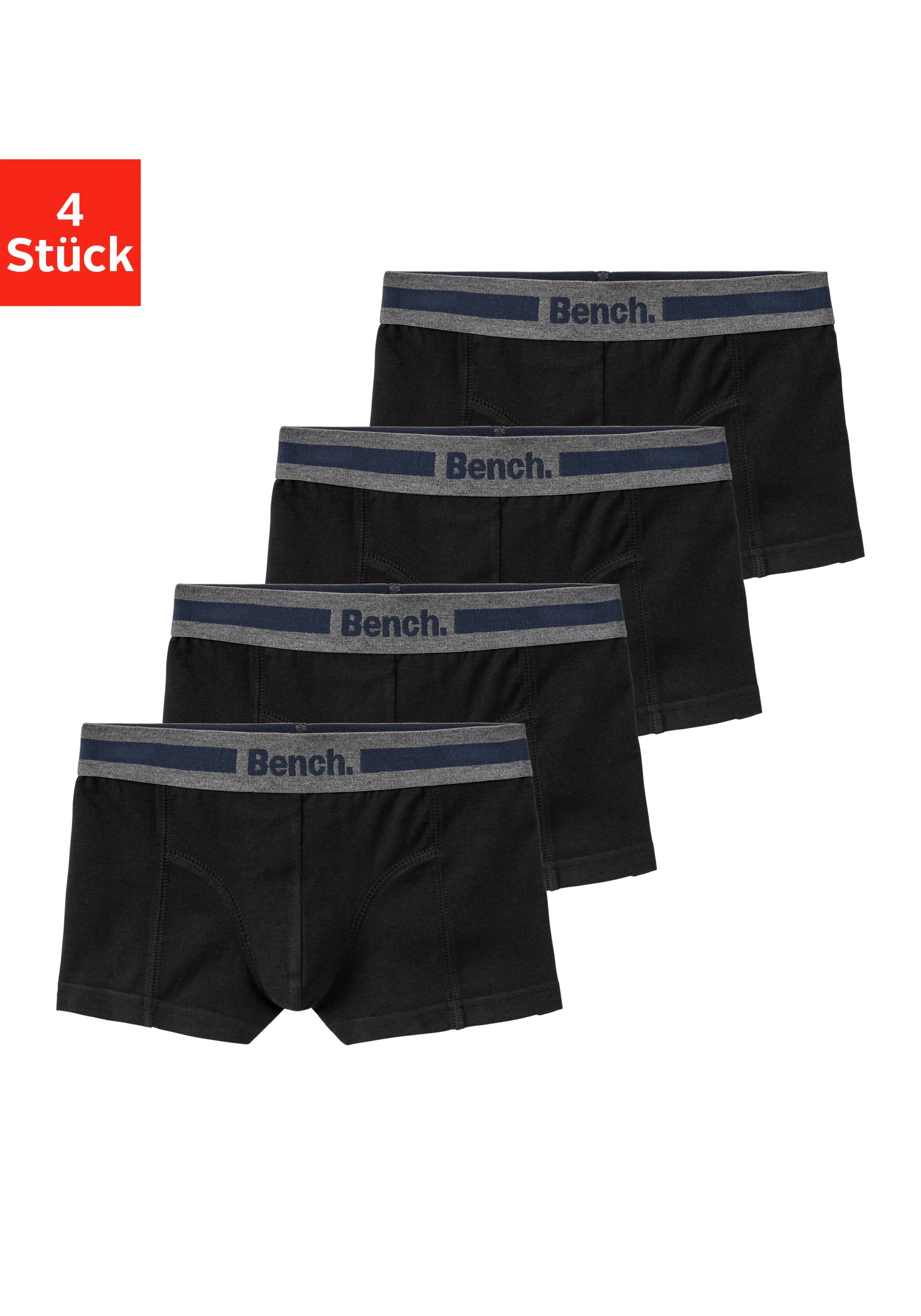 Bench. Boxer »Boxershorts für Jungen«, (Packung, 4 St.), mit Overlock-Nähten vorn von Bench.