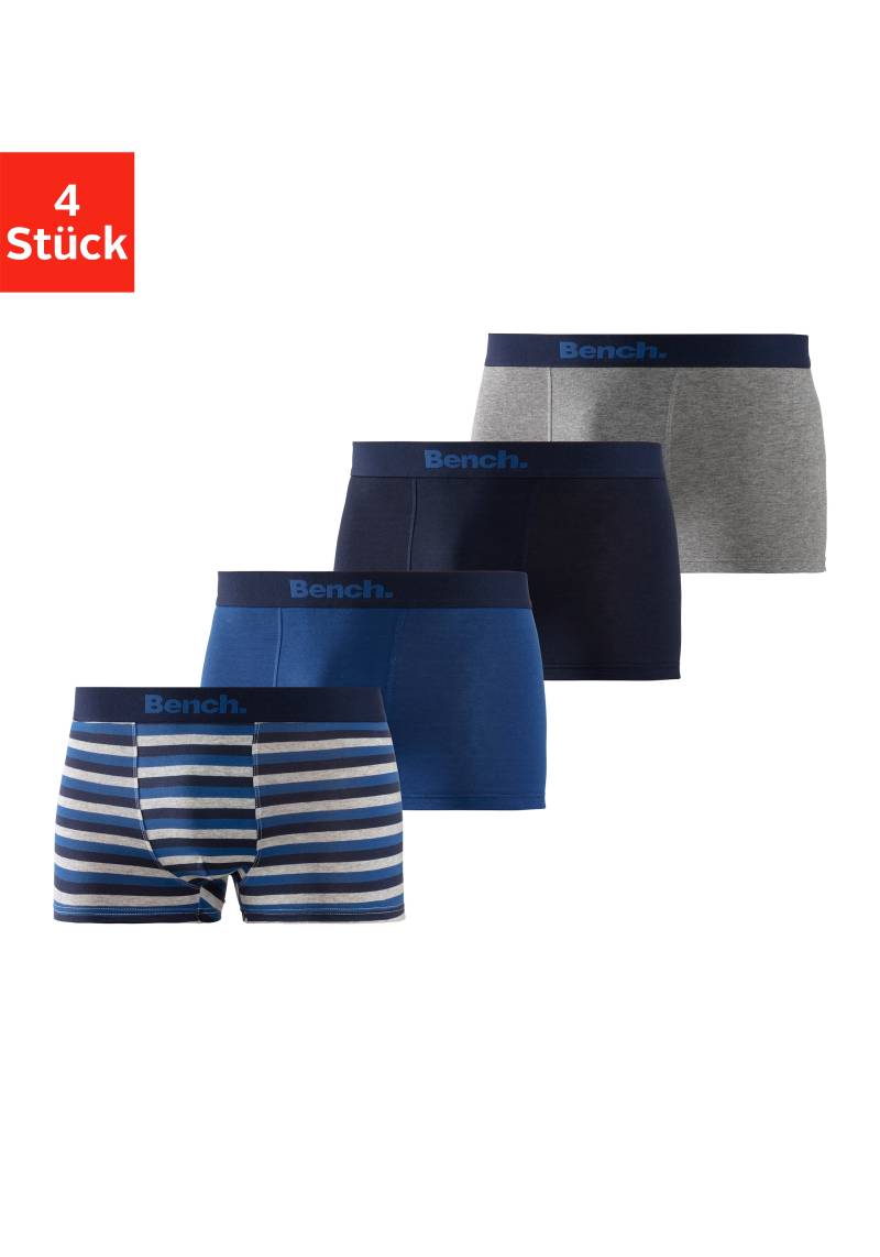 Bench. Boxer »Boxershorts für Herren«, (Packung, 4 St.), aus Baumwoll-Mix von Bench.