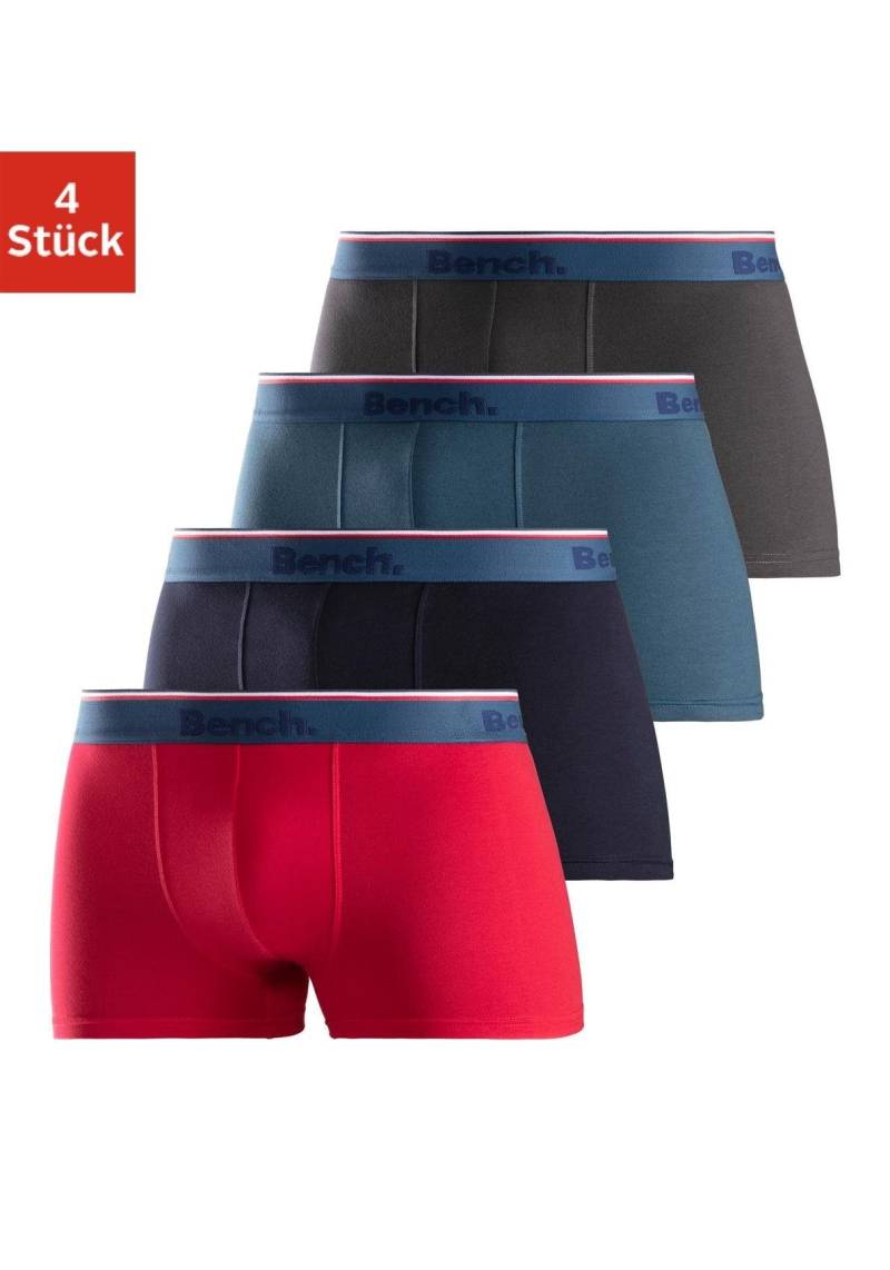 Bench. Boxer »Boxershorts für Herren«, (Packung, 4 St.), aus Baumwoll-Mix von Bench.