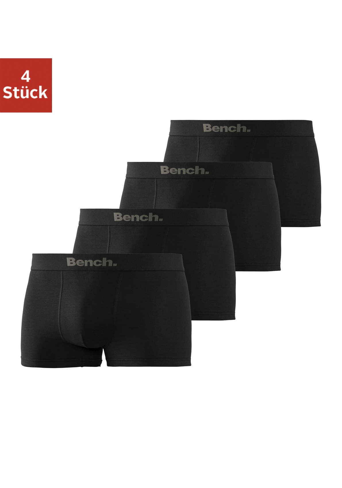 Bench. Boxer »Boxershorts für Herren«, (Packung, 4 St.), aus Baumwoll-Mix Bench. Boxer »Boxershorts für Herren«, (Packung, 4 St.), aus Baumwoll-Mix von Bench.