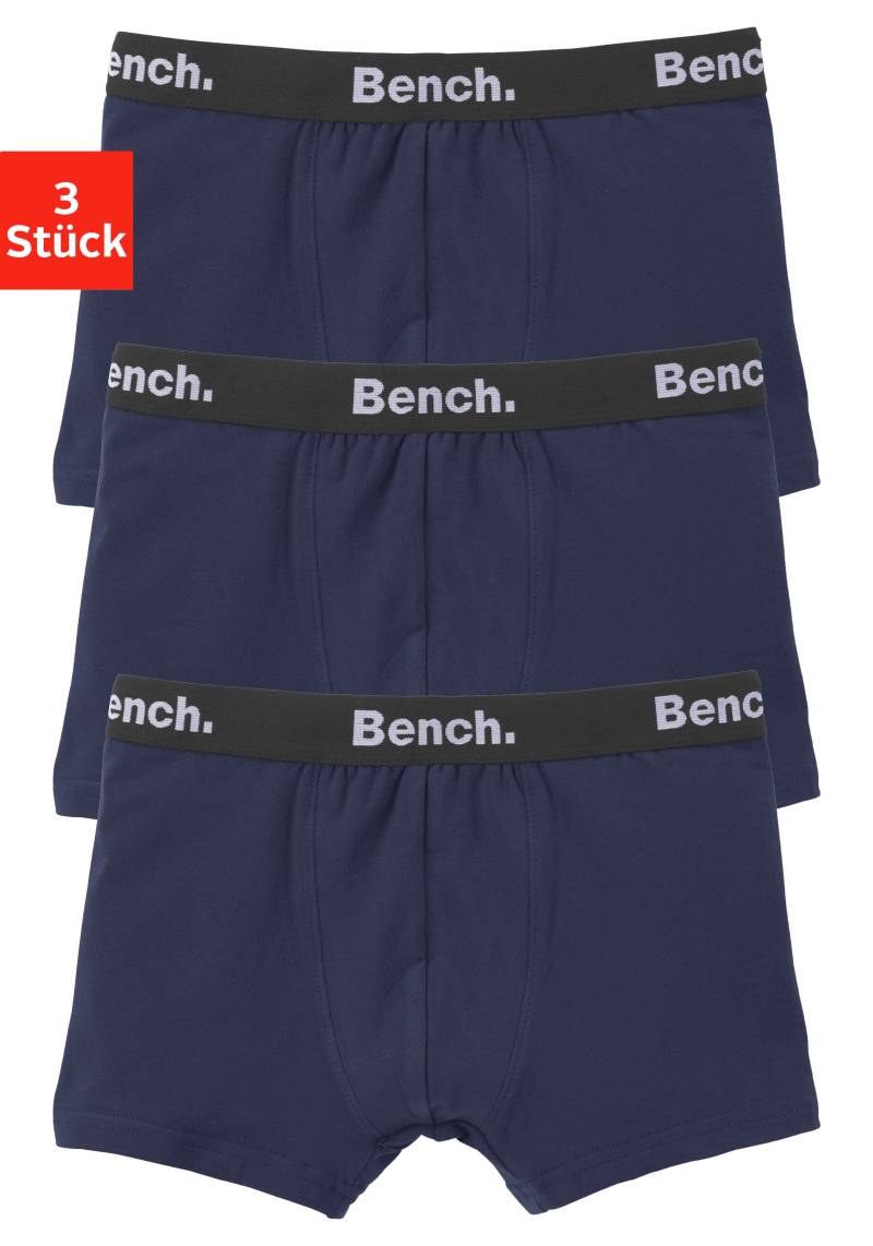 Bench. Boxer, (Packung, 3 St.), mit Logo-Webbund von Bench.