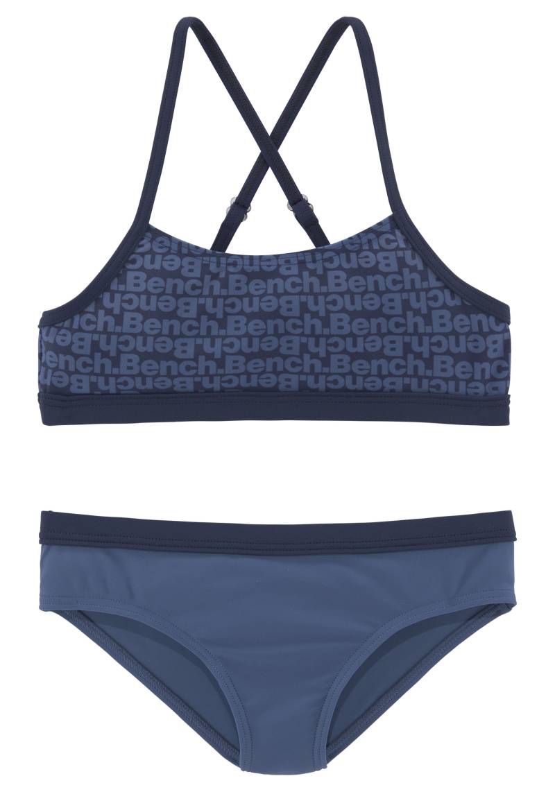 Bench. Bustier-Bikini, in sportlichem Design von Bench.