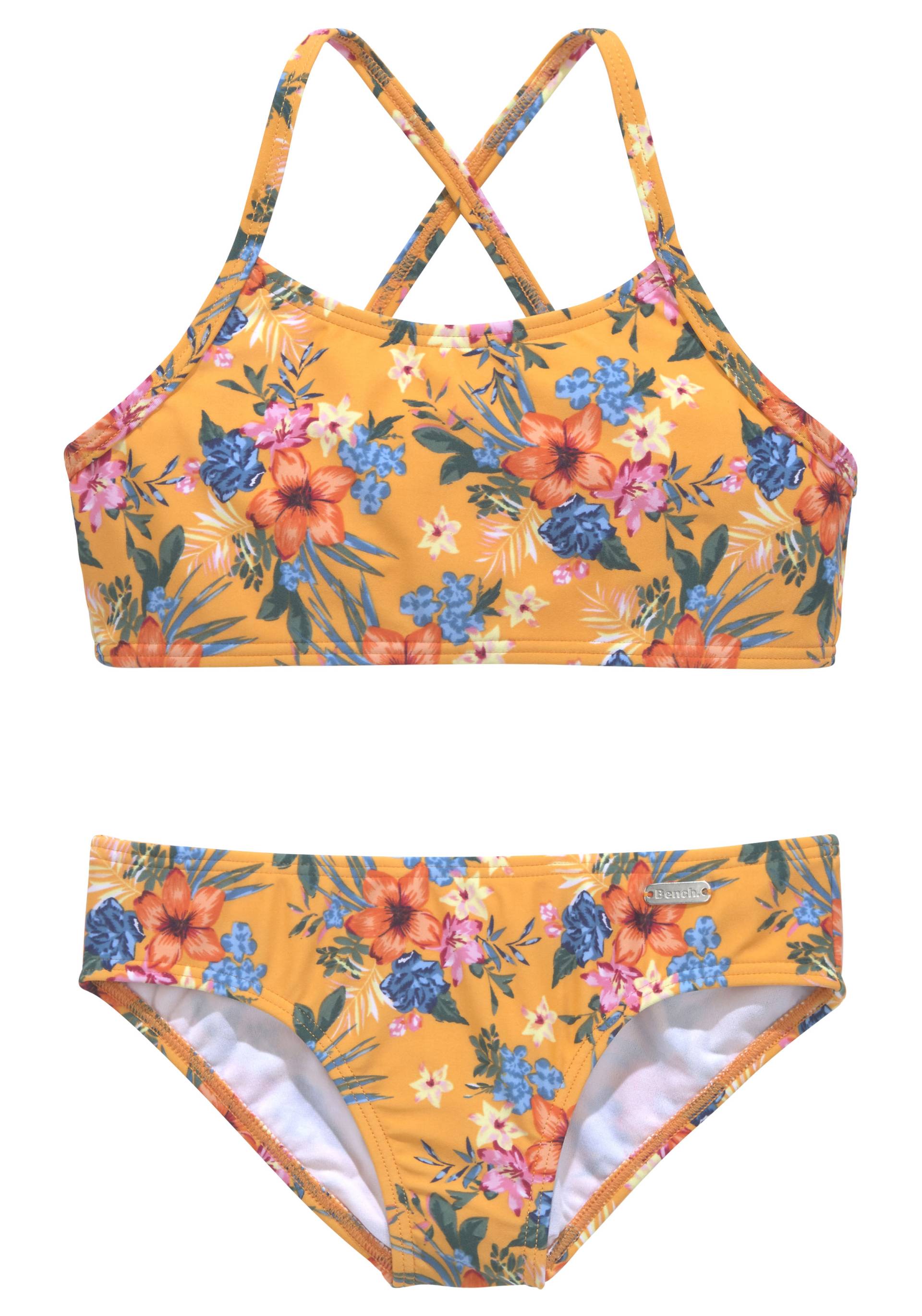 Bench. Bustier-Bikini »Maui Kids«, mit trendigem Druck von Bench.