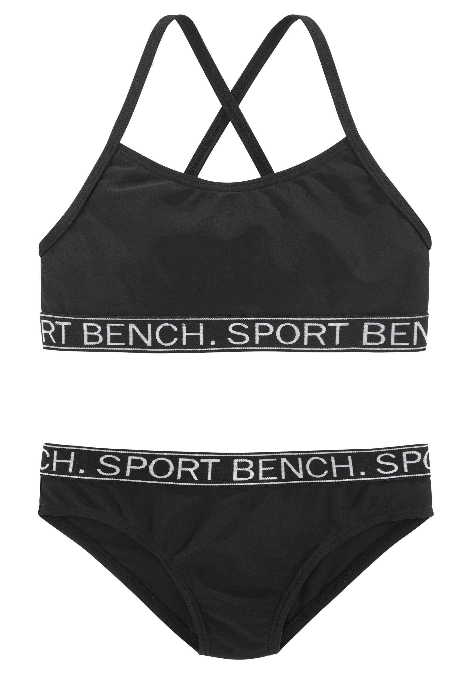 Bench. Bustier-Bikini »Yva Kids«, in sportlichem Design und Farben von Bench.